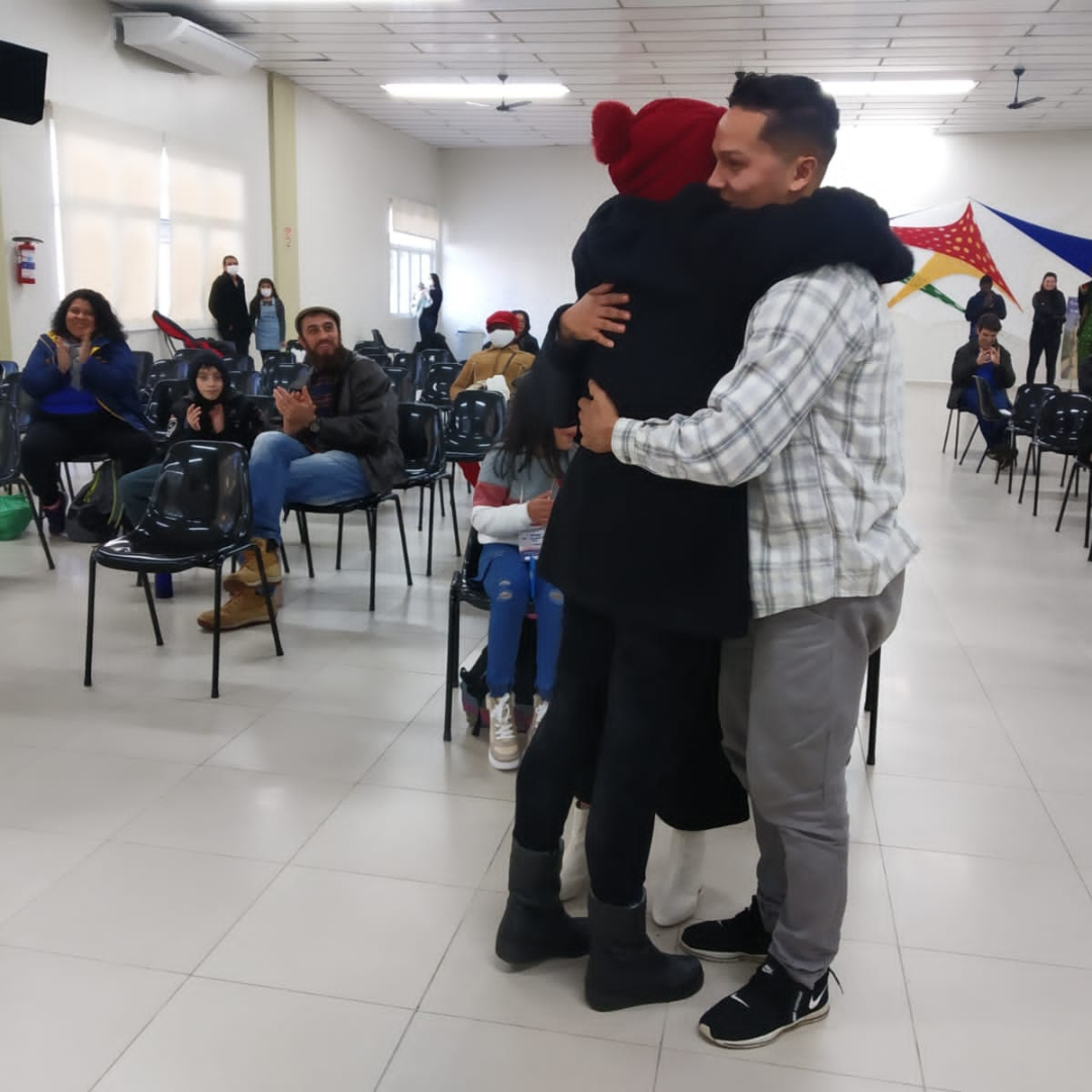 Familiares de participantes