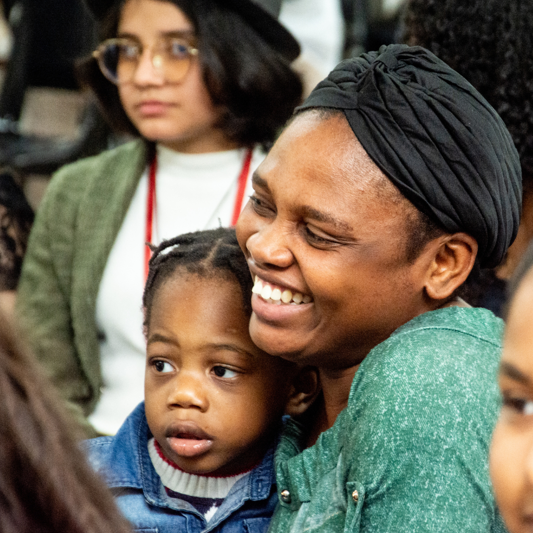 2023: Família haitiana assistindo ao II MUSICANTE